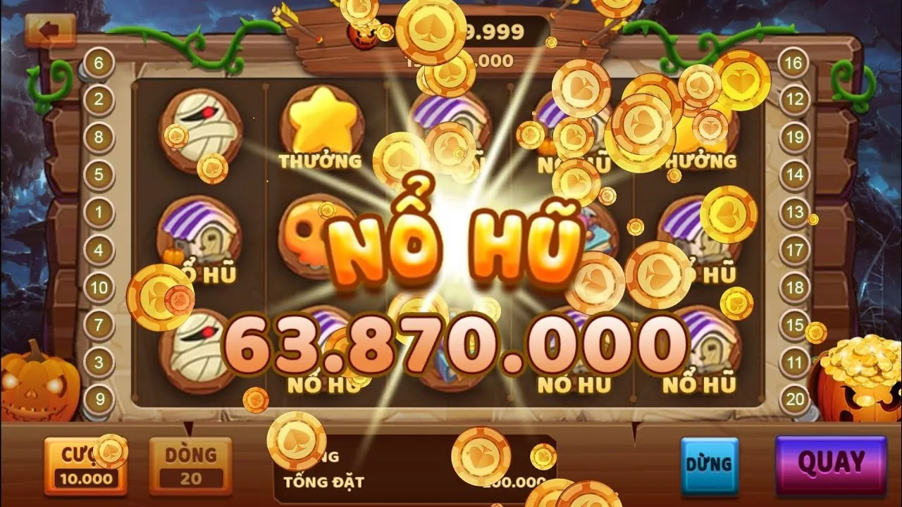 Biểu tượng Jackpot lũy tiến với số tiền thưởng khổng lồ đang chờ người chiến thắng.